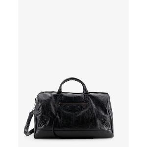 Balenciaga Men Le City Boston L Leather Handbag